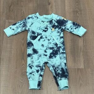 Baby Hurley surf tie dye onesie